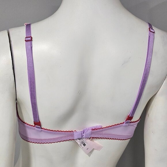 Victoria’s Secret Tease Lace-Trim Unlined Demi Bra - Picture 4 of 8